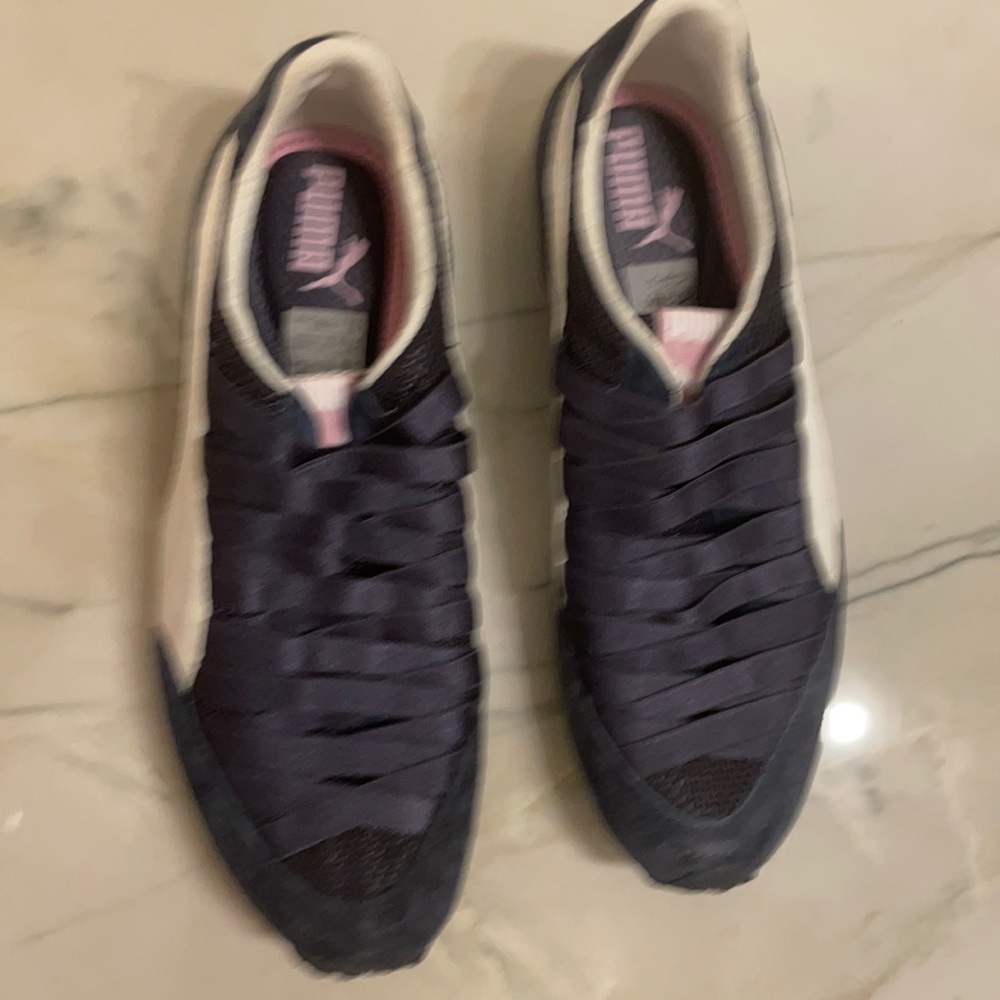 Puma navy casual slip ons